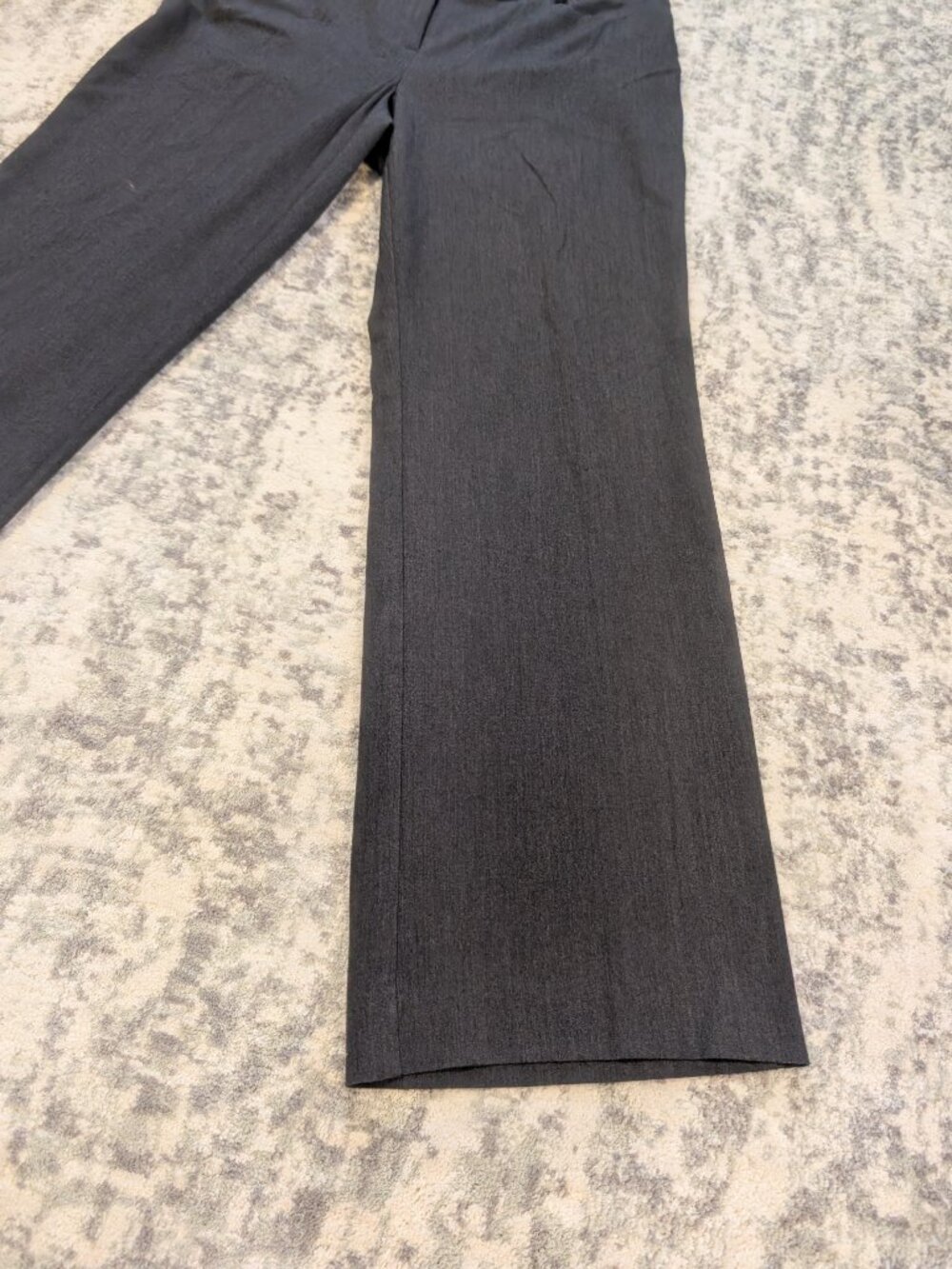 APT. 9 Curvy fit Dark Gray Dress Pants Women's Size 12 Bootcut Career Stretch - Picture 3 of 10